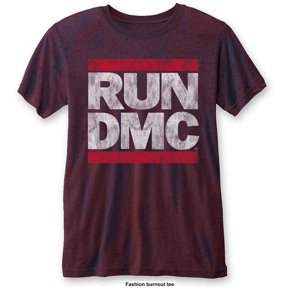 RUN DMC - Band T-Shirt: LOGO Band Merchandise T-Shirt