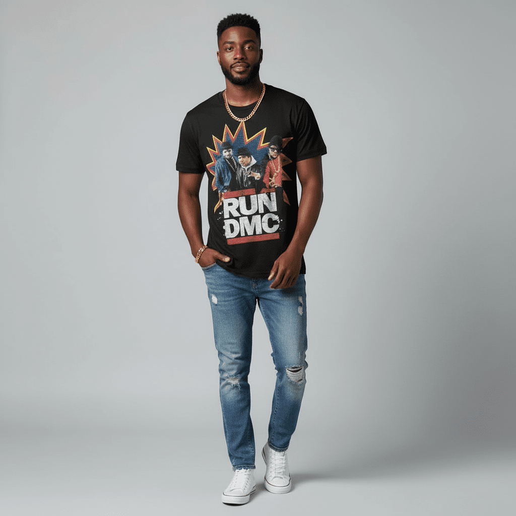 RUN DMC - Band T-Shirt: POW - COOCOO.at - Dein Merch Shop aus Österreich