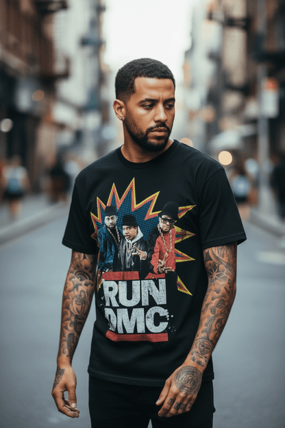 RUN DMC - Band T-Shirt: POW - COOCOO.at - Dein Merch Shop aus Österreich