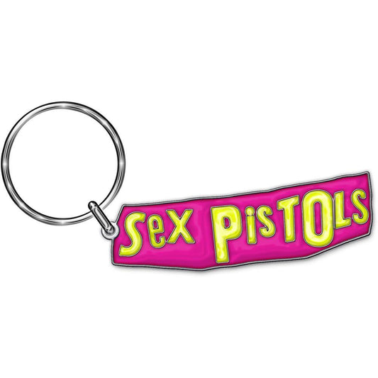 SEX PISTOLS - Schlüsselanhänger: LOGO Band Merchandise Schlüsselanhänger