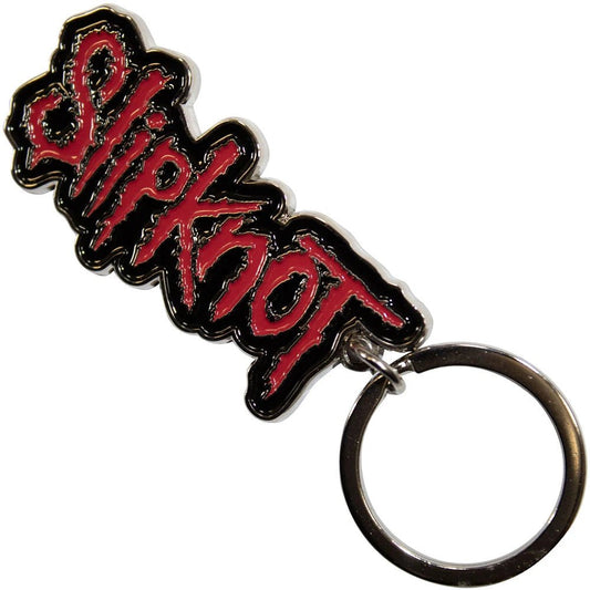 SLIPKNOT - Band Merch Schlüsselanhänger: Logo red - COOCOO.at - Dein Merch Shop aus Österreich