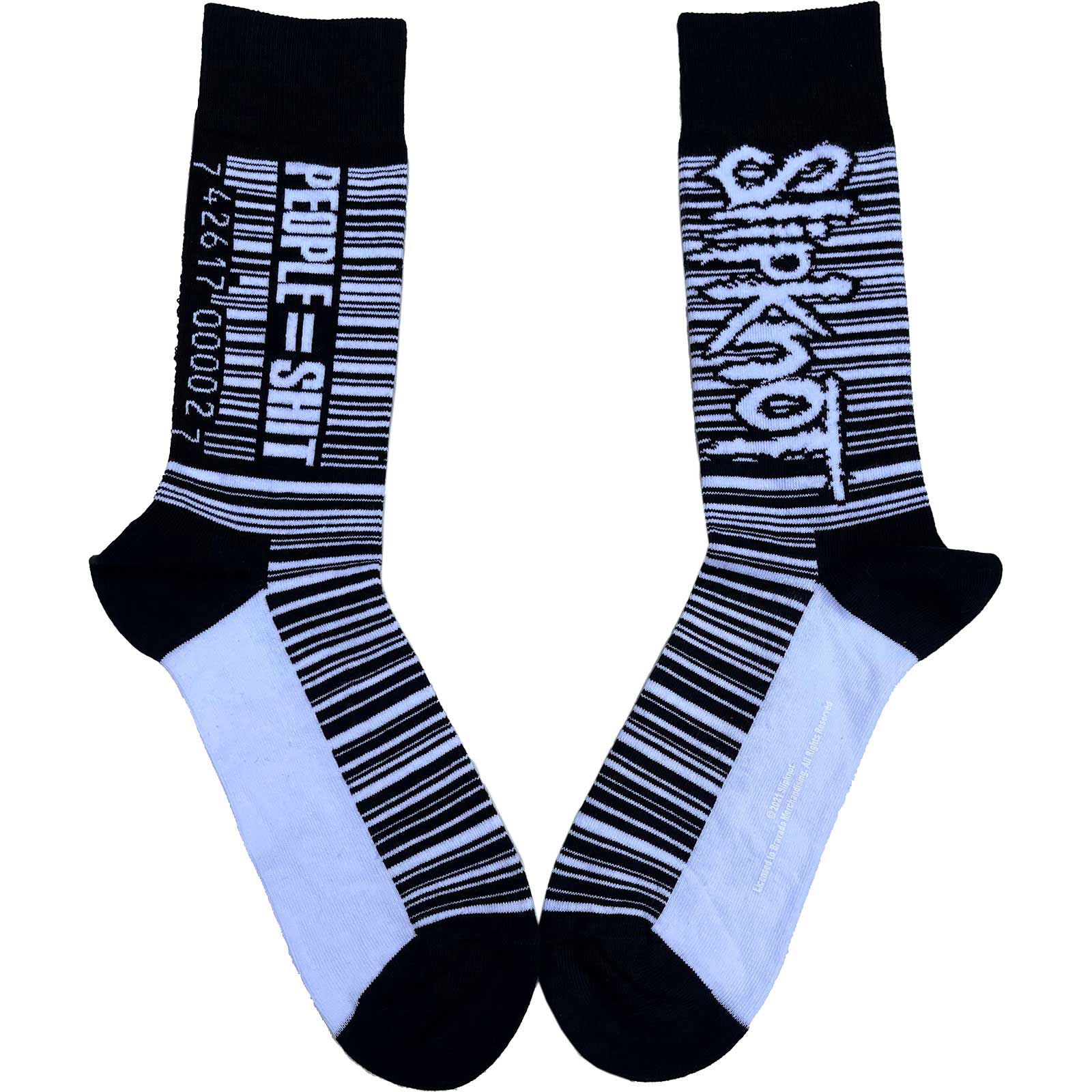 SLIPKNOT - Merch Socken: BARCODE - COOCOO.at - Dein Merch Shop aus Österreich