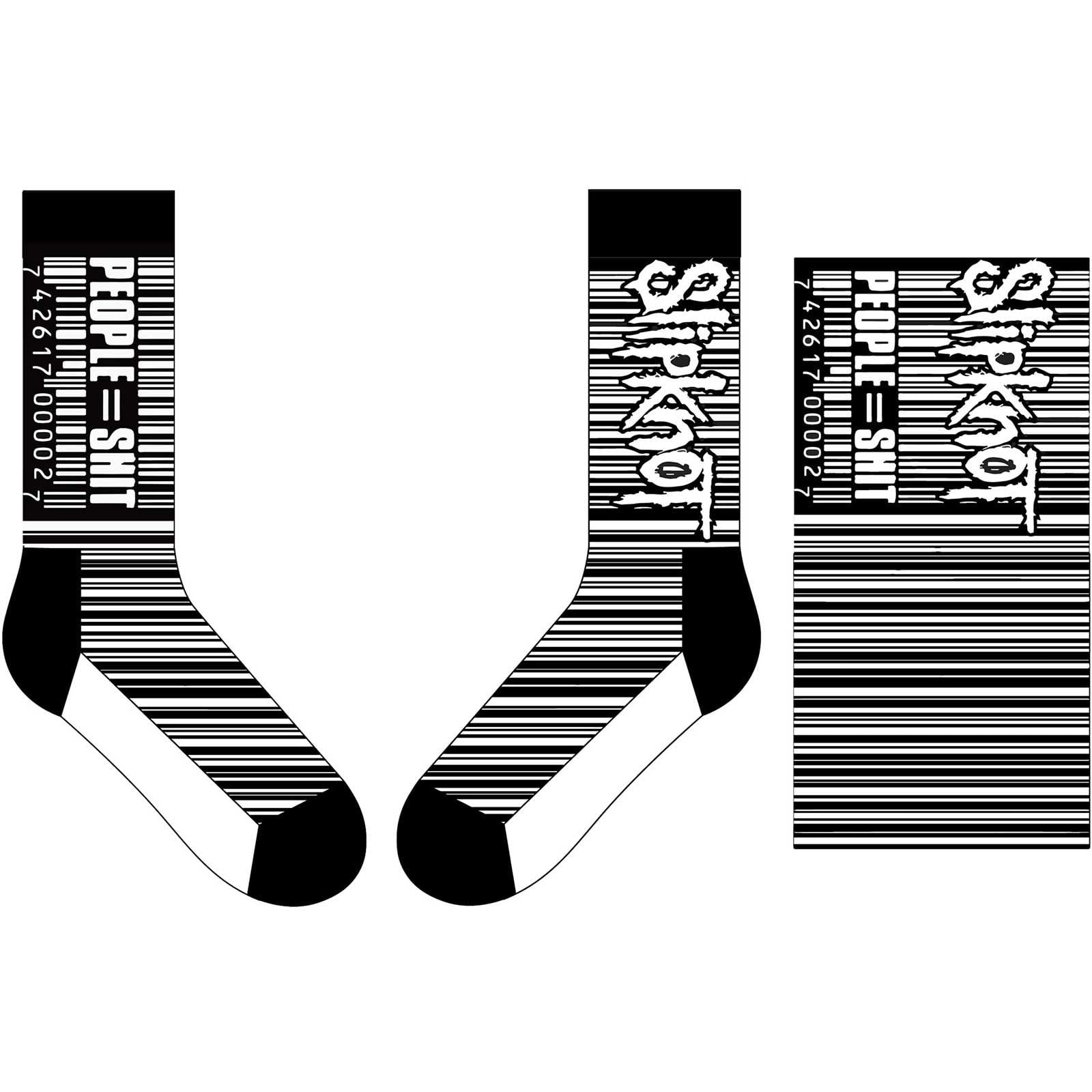SLIPKNOT - Merch Socken: BARCODE - COOCOO.at - Dein Merch Shop aus Österreich