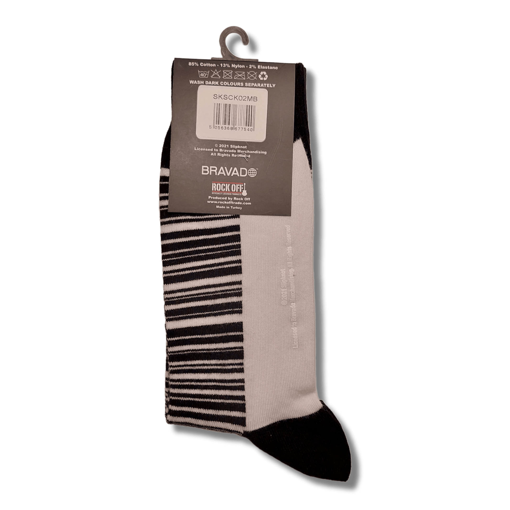 SLIPKNOT - Merch Socken: BARCODE - COOCOO.at - Dein Merch Shop aus Österreich