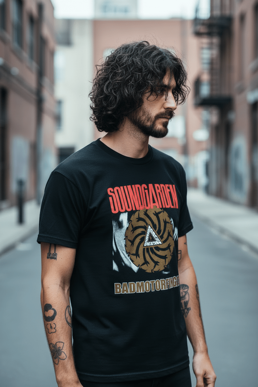 SOUNDGARDEN - Band T-Shirt: BADMOTORFINGER - COOCOO.at - Dein Merch Shop aus Österreich