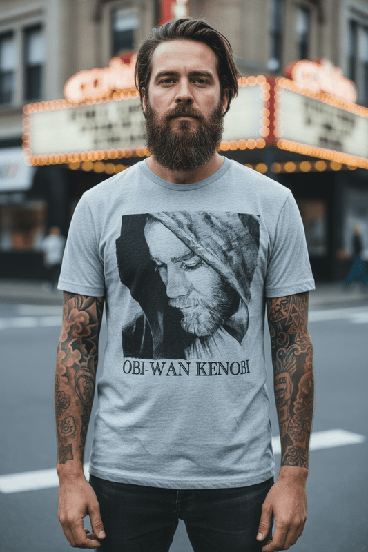 STAR WARS - Merch T-Shirt: KENOBI PROFILE - COOCOO.at - Dein Merch Shop aus Österreich