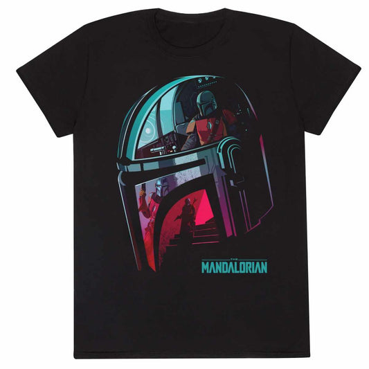 STAR WARS – Merch T-Shirt: THE MANDALORIAN - Helmet