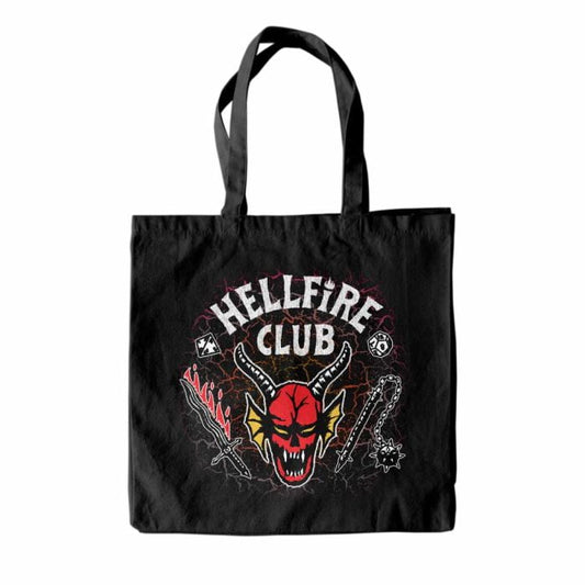 STRANGER THINGS - Baumwolltasche: Hellfire Club - COOCOO.at - Dein Merch Shop aus Österreich