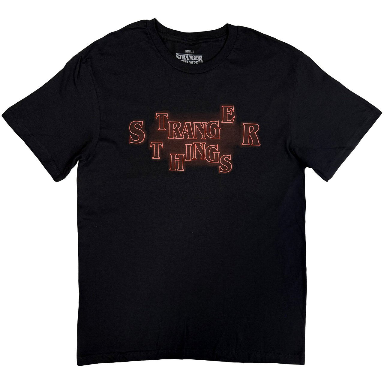 STRANGER THINGS - Merch T-Shirt: Neon Logo - COOCOO.at - Dein Merch Shop aus Österreich