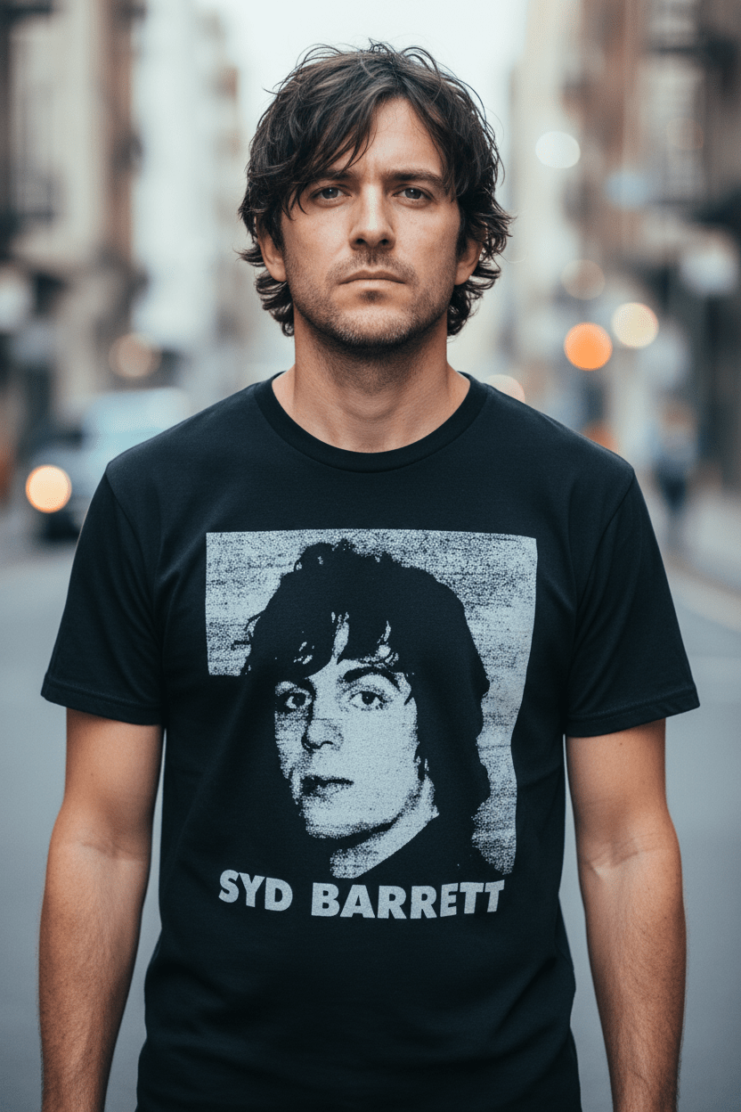 SYD BARRETT - Band T-Shirt: HEADSHOT - COOCOO.at - Dein Merch Shop aus Österreich