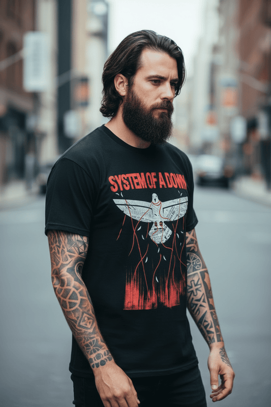 SYSTEM OF A DOWN - Band T-Shirt: Dove - COOCOO.at - Dein Merch Shop aus Österreich