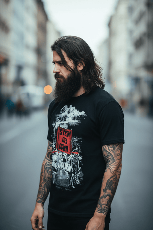 SYSTEM OF A DOWN - Band T-Shirt: March - COOCOO.at - Dein Merch Shop aus Österreich