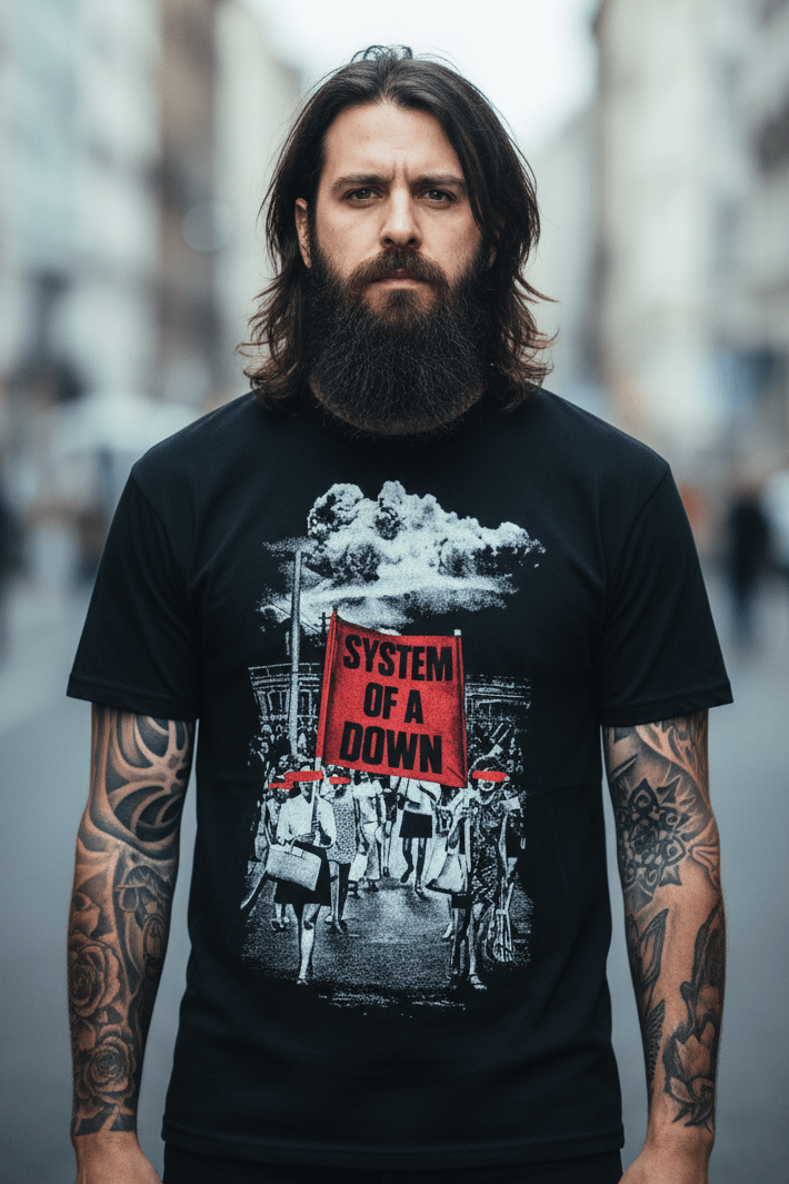 SYSTEM OF A DOWN - Band T-Shirt: March - COOCOO.at - Dein Merch Shop aus Österreich