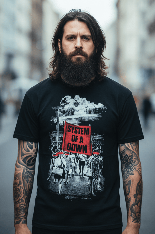 SYSTEM OF A DOWN - Band T-Shirt: March - COOCOO.at - Dein Merch Shop aus Österreich