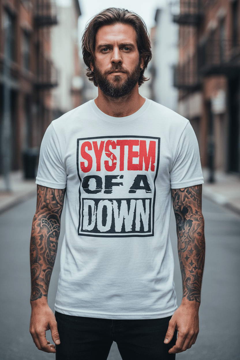 SYSTEM OF A DOWN - Band T-Shirt: TRIPLE BOX - COOCOO.at - Dein Merch Shop aus Österreich