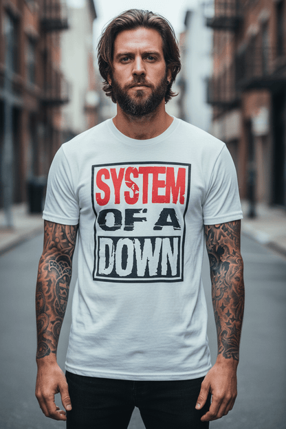 SYSTEM OF A DOWN - Band T-Shirt: TRIPLE BOX - COOCOO.at - Dein Merch Shop aus Österreich