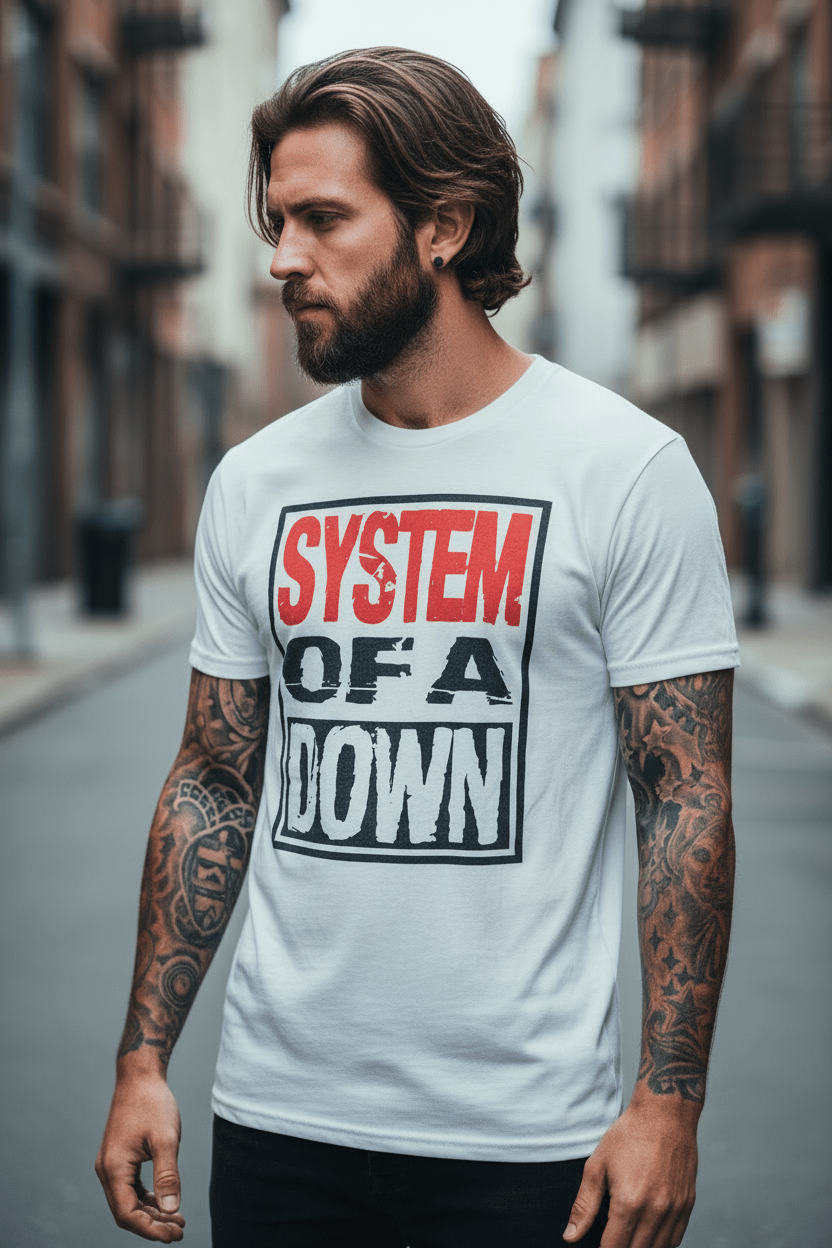 SYSTEM OF A DOWN - Band T-Shirt: TRIPLE BOX - COOCOO.at - Dein Merch Shop aus Österreich