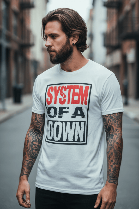 SYSTEM OF A DOWN - Band T-Shirt: TRIPLE BOX - COOCOO.at - Dein Merch Shop aus Österreich