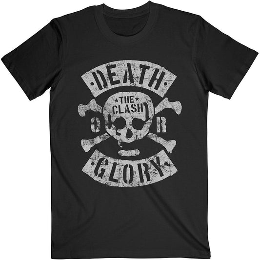 THE CLASH - Band T-Shirt: DEATH OR GLORY - COOCOO.at - Dein Merch Shop aus Österreich