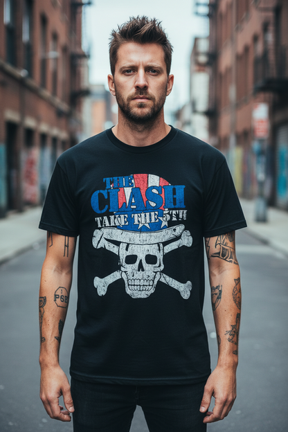 THE CLASH - Band T-Shirt: Take the 5th