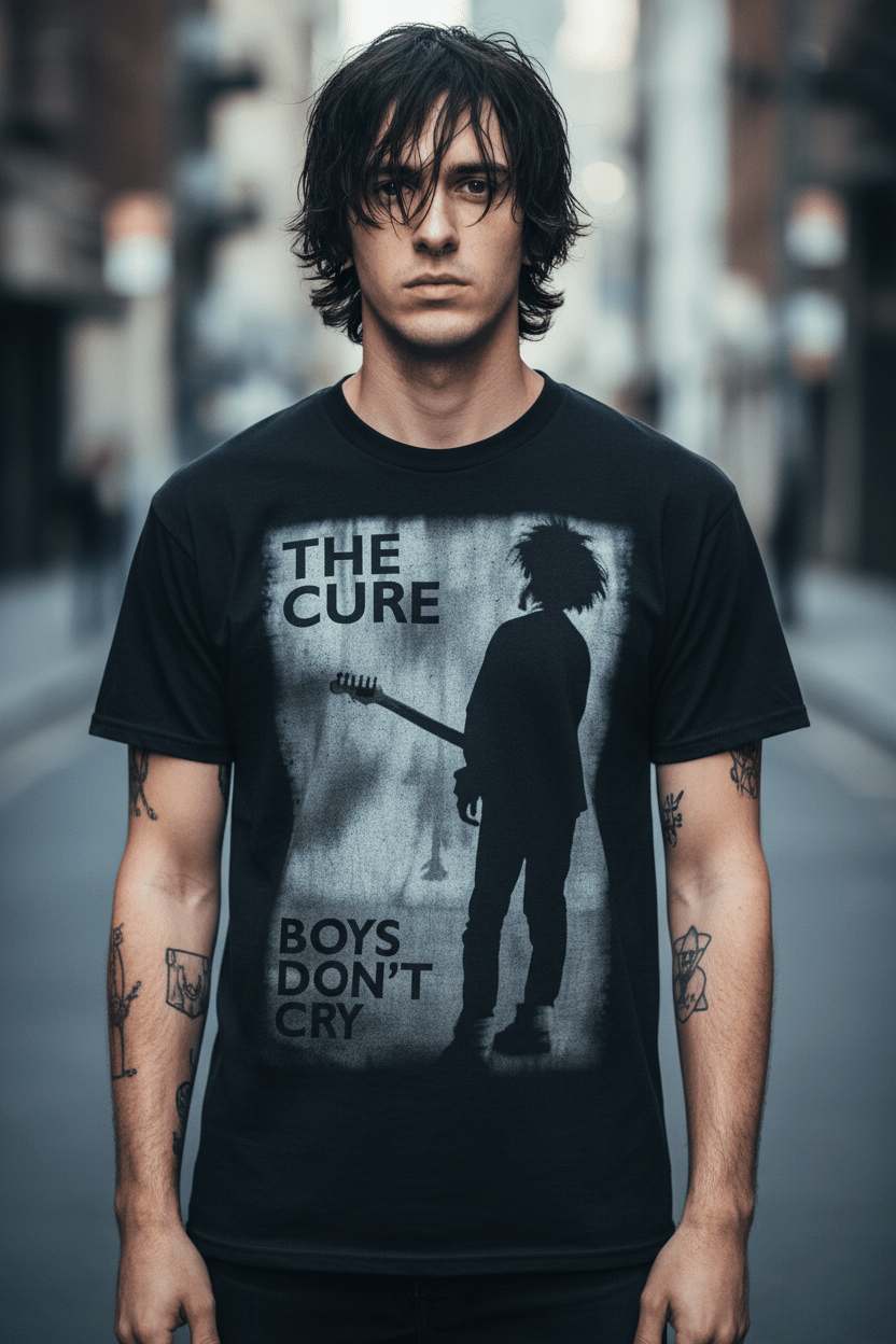 THE CURE - Band T-Shirt: BOYS DON´T CRY - COOCOO.at - Dein Merch Shop aus Österreich