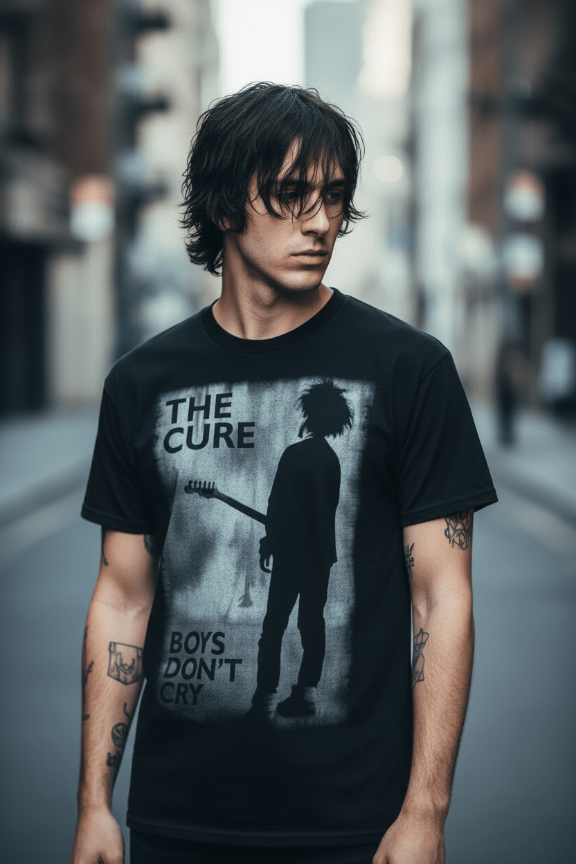 THE CURE - Band T-Shirt: BOYS DON´T CRY - COOCOO.at - Dein Merch Shop aus Österreich