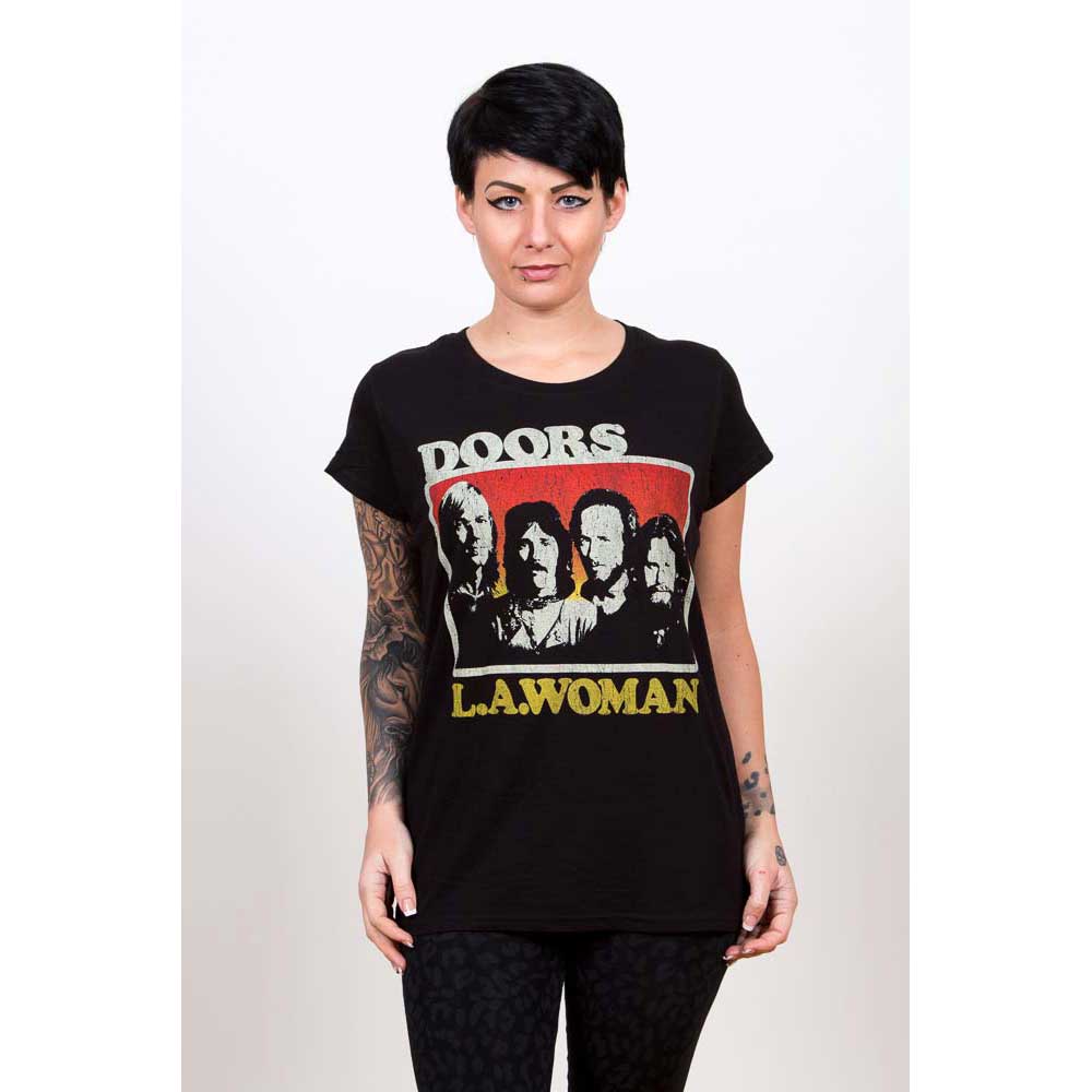 THE DOORS - Ladies Band Shirt: L.A. WOMAN - COOCOO.at - Dein Merch Shop aus Österreich