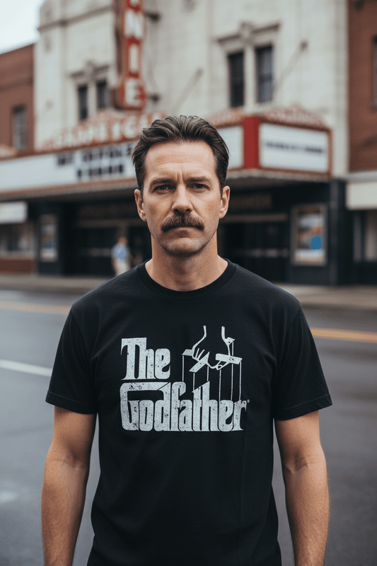 THE GODFATHER - Merch T-Shirt: LOGO WHITE - COOCOO.at - Dein Merch Shop aus Österreich