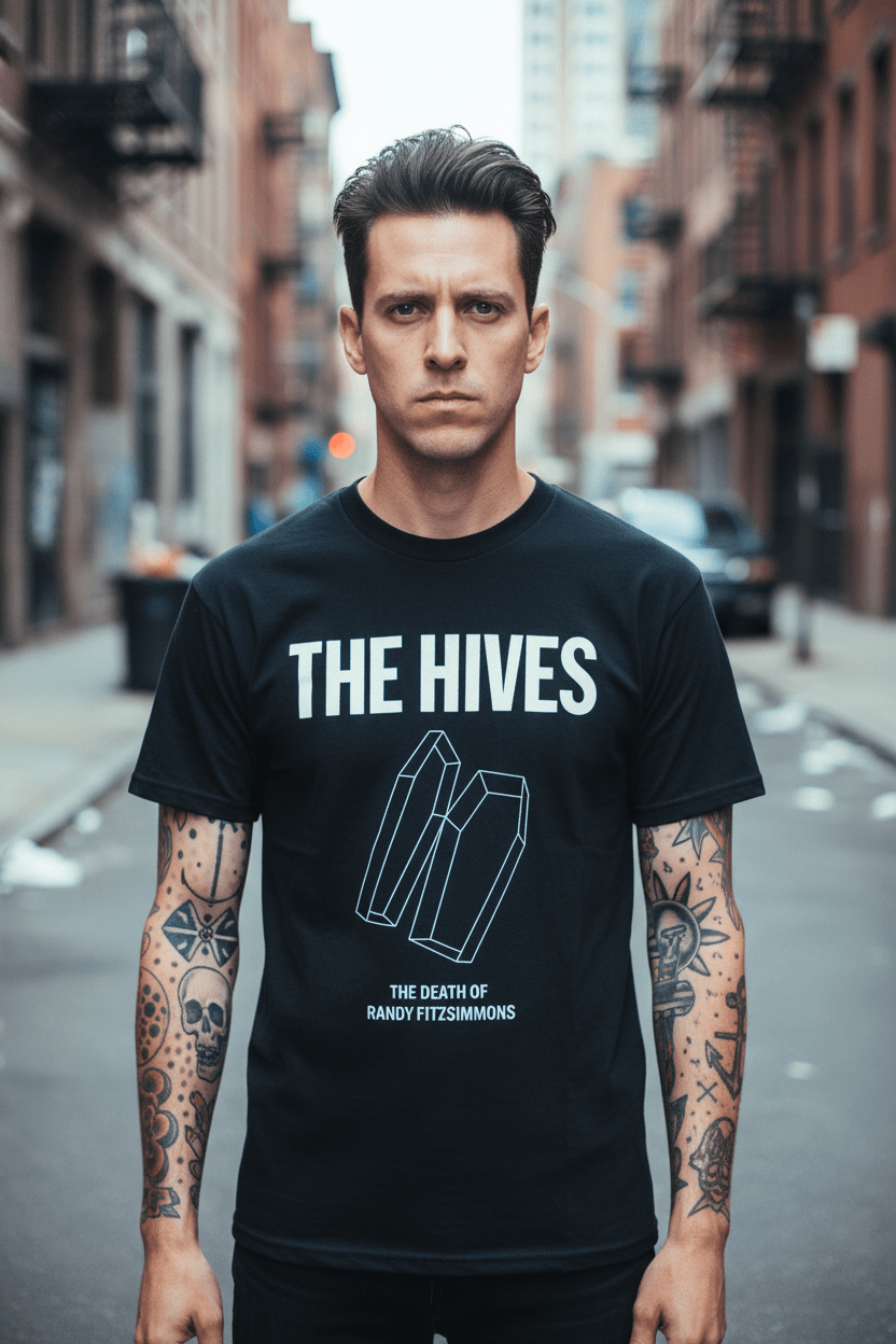 THE HIVES - Band T-Shirt: Randy Coffin - COOCOO.at - Dein Merch Shop aus Österreich