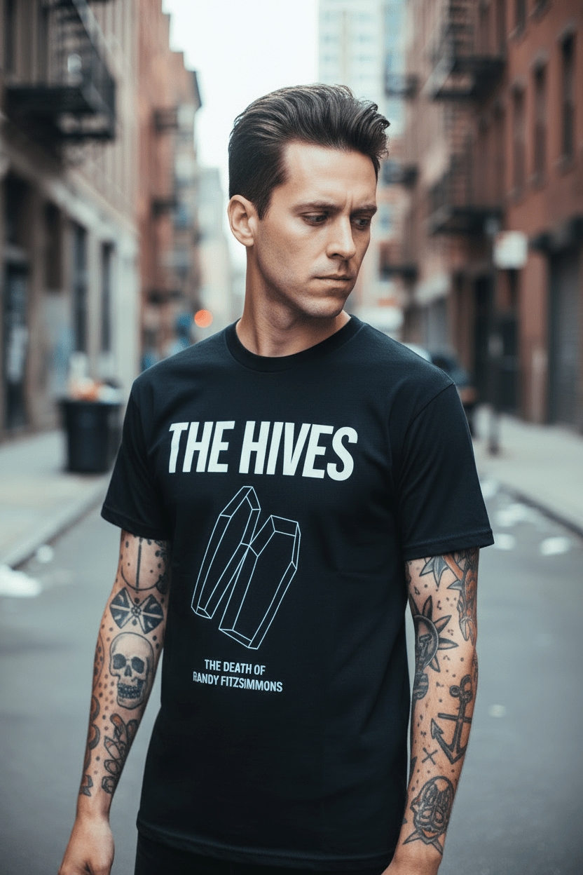 THE HIVES - Band T-Shirt: Randy Coffin - COOCOO.at - Dein Merch Shop aus Österreich