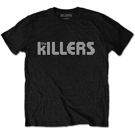 THE KILLERS - Band T-Shirt: Logo Dots Band Merchandise T-Shirt