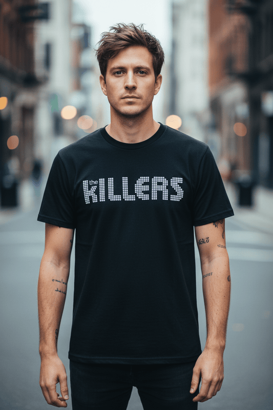 THE KILLERS - Band T-Shirt: Logo Dots - COOCOO.at - Dein Merch Shop aus Österreich