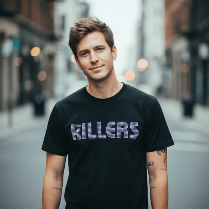 THE KILLERS - Band T-Shirt: Logo Dots - COOCOO.at - Dein Merch Shop aus Österreich