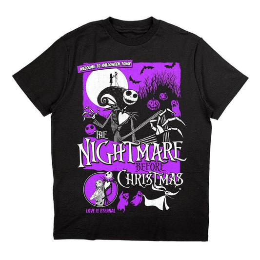 THE NIGHTMARE BEFORE CHRISTMAS - Merch T-Shirt: HALLOWEEN TOWN