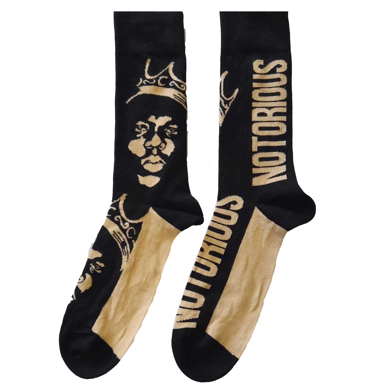 THE NOTORIOUS B.I.G. - Merch Socken: CROWN - COOCOO.at - Dein Merch Shop aus Österreich