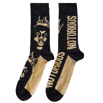 THE NOTORIOUS B.I.G. - Merch Socken: CROWN - COOCOO.at - Dein Merch Shop aus Österreich