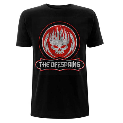 THE OFFSPIRING - Band T-Shirt: Distressed Skull - COOCOO.at - Dein Merch Shop aus Österreich