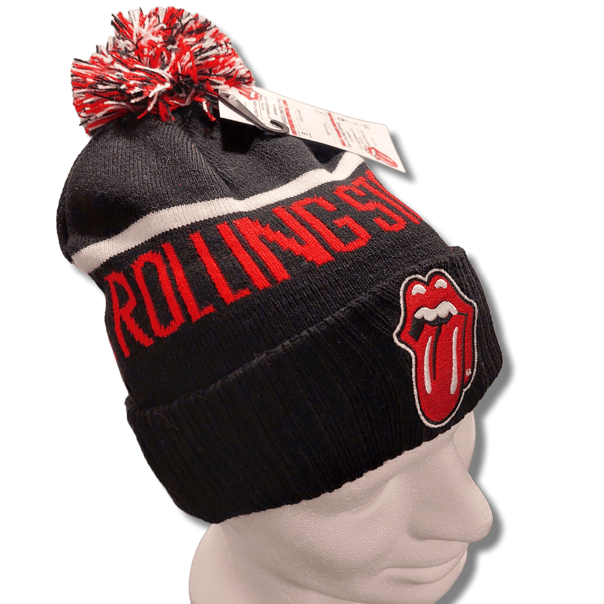 THE ROLLING STONES - Band Bobble Beanie: TONGUE - COOCOO.at - Dein Merch Shop aus Österreich