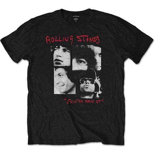THE ROLLING STONES - Band T-Shirt: EXILE - COOCOO.at - Dein Merch Shop aus Österreich