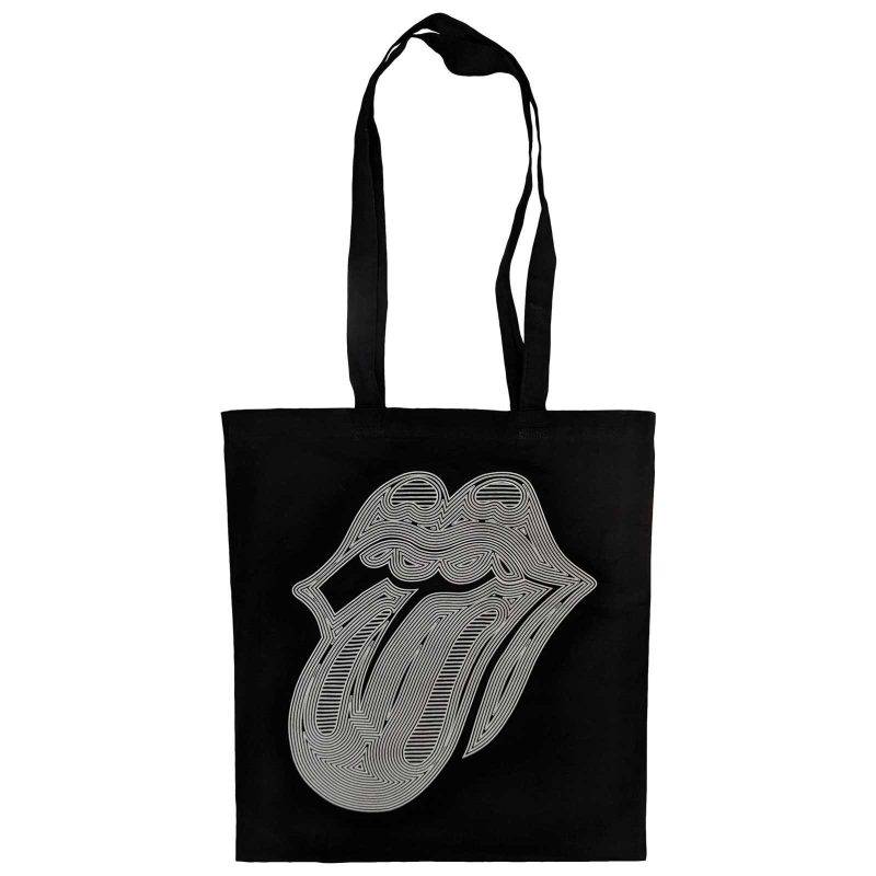 THE ROLLING STONES – Baumwolltasche: Hackney Tongue - COOCOO.at - Dein Merch Shop aus Österreich