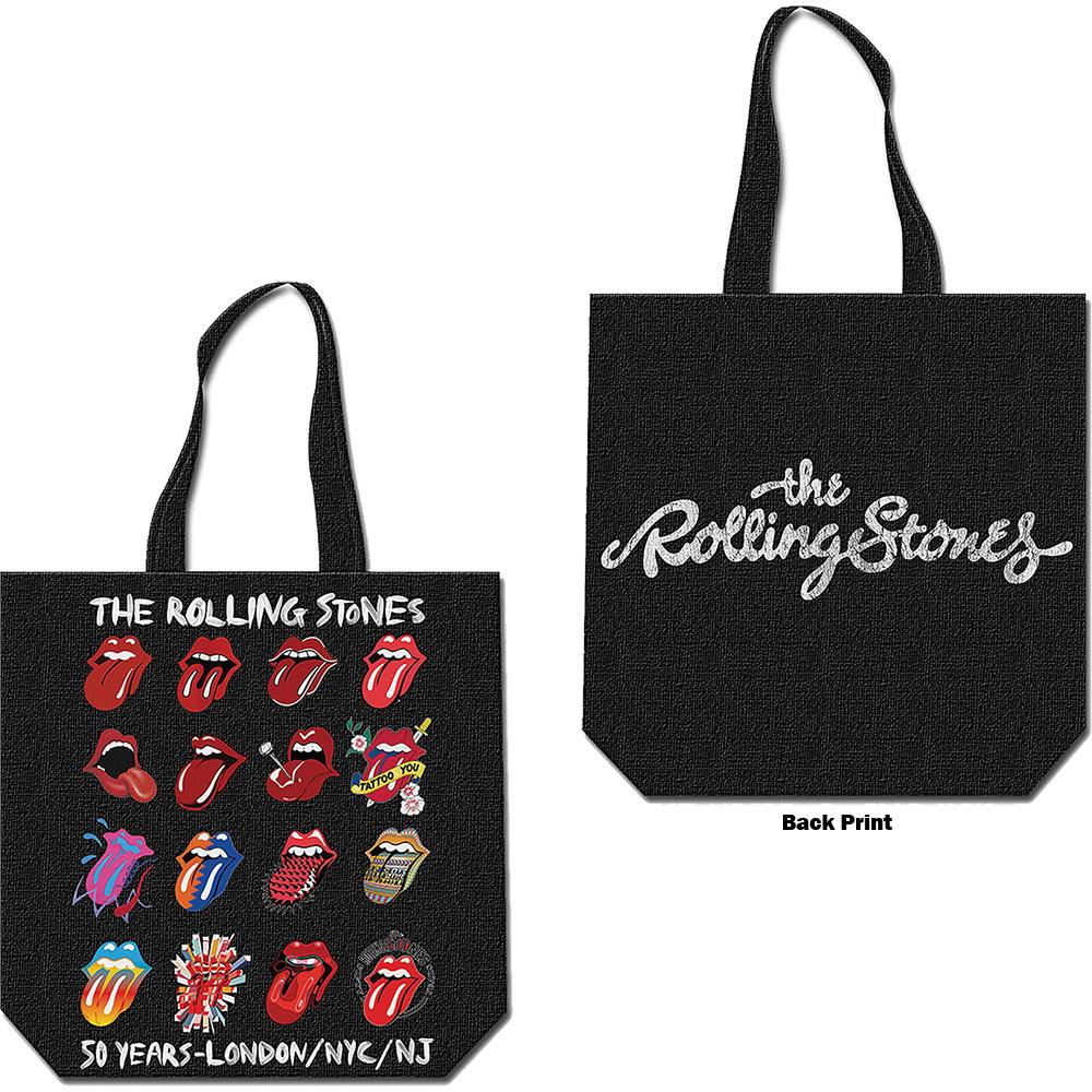 THE ROLLING STONES - Baumwolltasche: TONGUE - COOCOO.at - Dein Merch Shop aus Österreich
