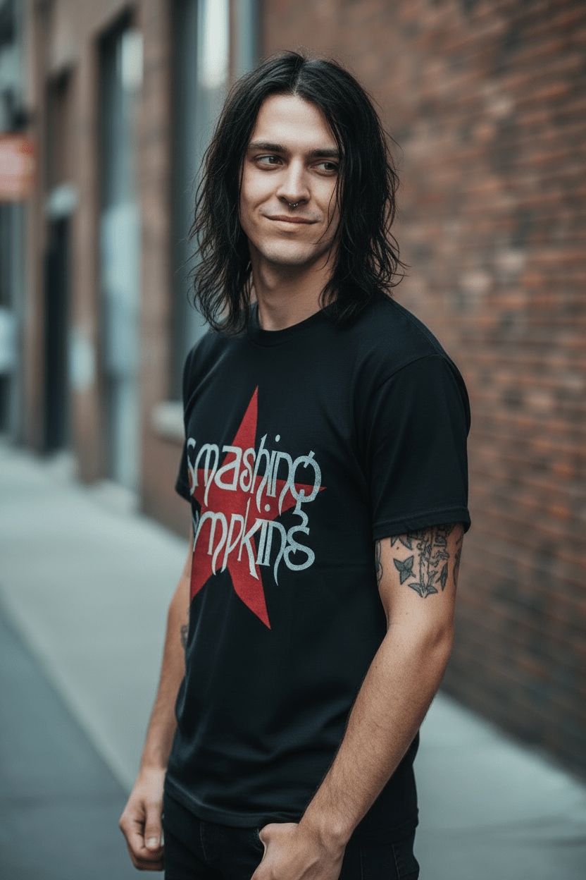 THE SMASHING PUMPKINS - Band T-Shirt: Star - COOCOO.at - Dein Merch Shop aus Österreich