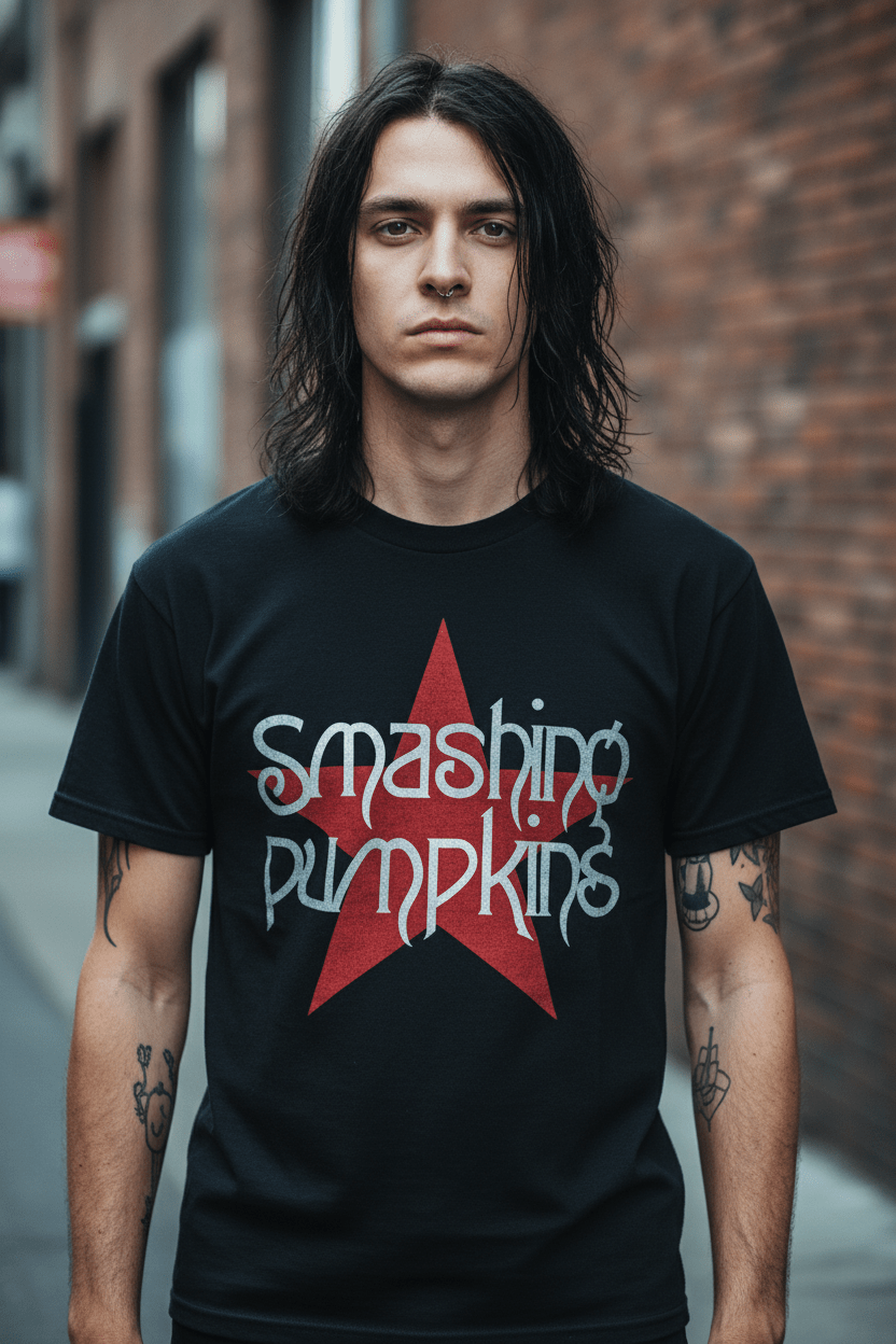 THE SMASHING PUMPKINS - Band T-Shirt: Star - COOCOO.at - Dein Merch Shop aus Österreich
