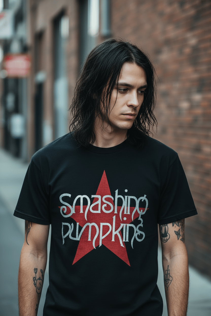 THE SMASHING PUMPKINS - Band T-Shirt: Star - COOCOO.at - Dein Merch Shop aus Österreich