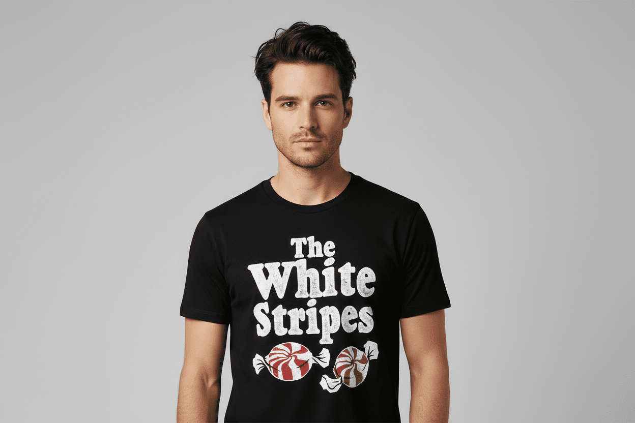 THE WHITE STRIPES - Band T-Shirt: Peppermints - COOCOO.at - Dein Merch Shop aus Österreich