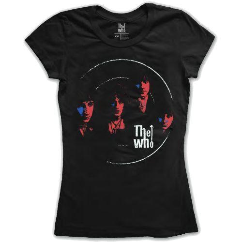 THE WHO - Ladies Band T-Shirt: SOUNDWAVES Band Merchandise Ladies Shirt