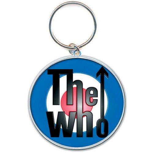 THE WHO - Schlüsselanhänger: Target Logo Band Merchandise Schlüsselanhänger