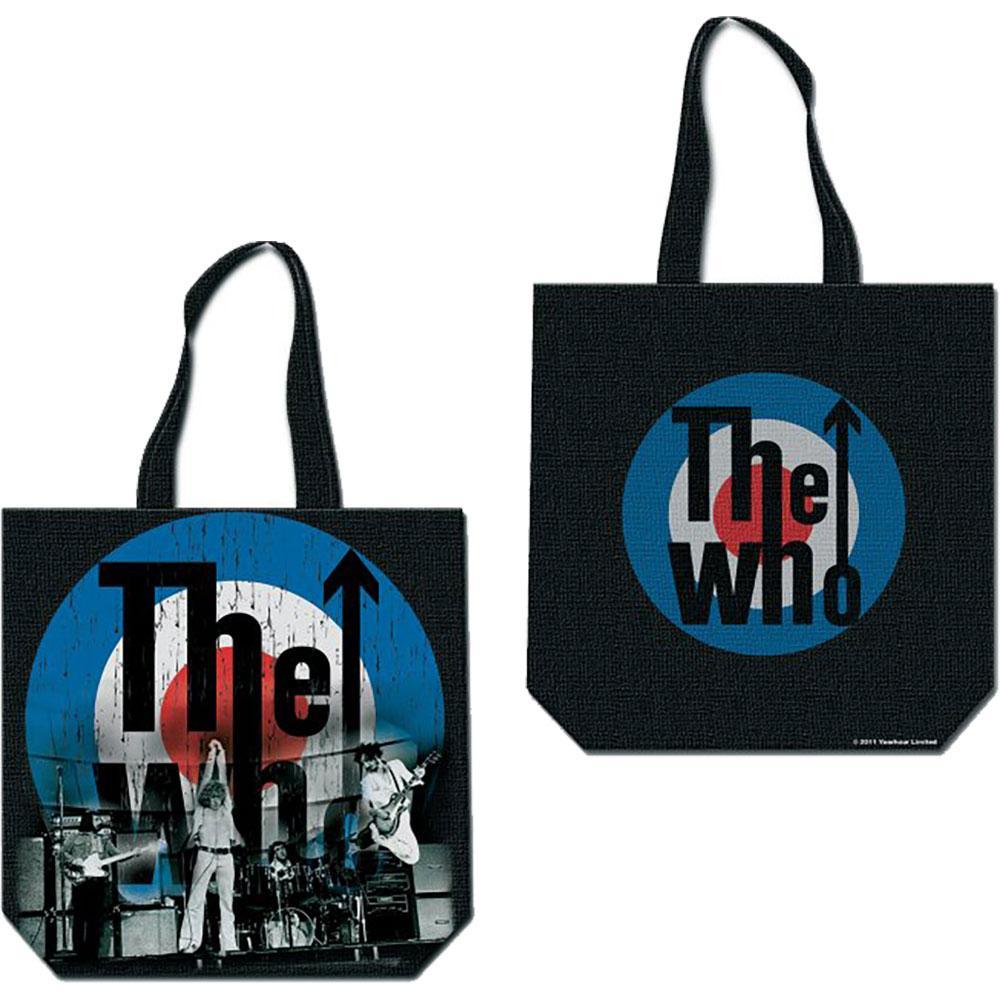 THE WHO - Baumwolltasche: TARGET - COOCOO.at - Dein Merch Shop aus Österreich