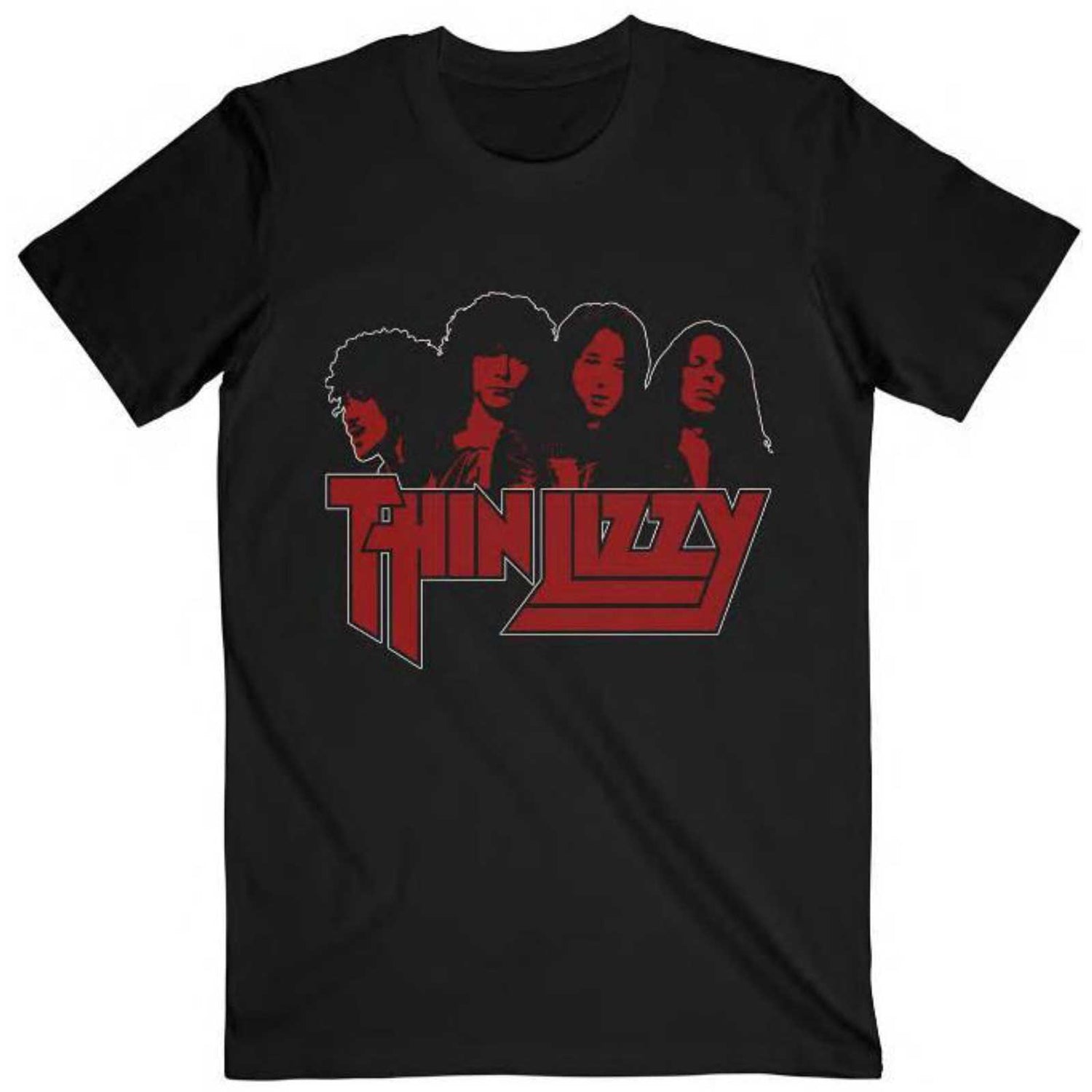 THIN LIZZY - Band T-Shirt: Logo Photo Band Merchandise T-Shirt