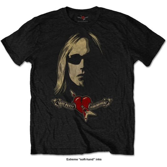 TOM PETTY & THE HEARTBREAKERS - Band T-Shirt: Shades Band Merchandise T-Shirt
